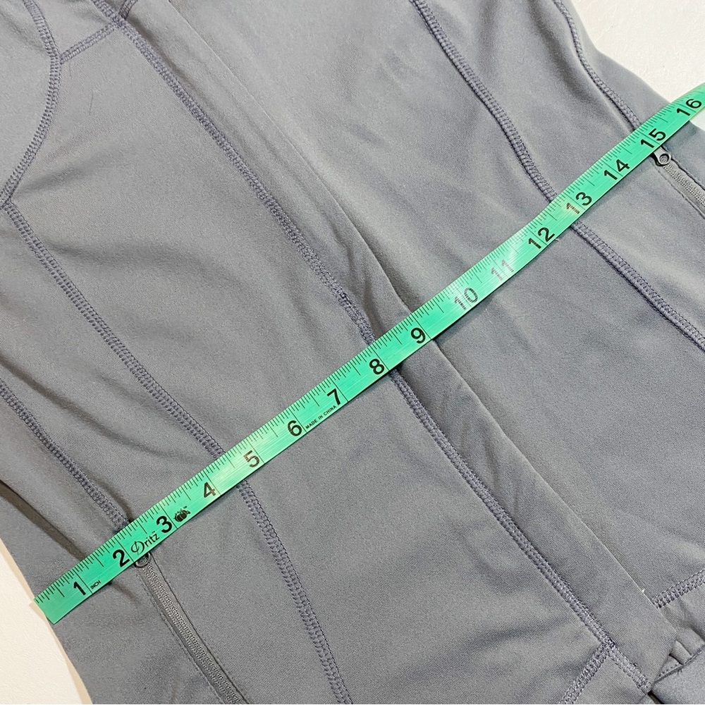 Soybu Athleisure Gray Yoga Set Pants and Pleated Peplum Jacket Women’s SZ small - Picture 10 of 16